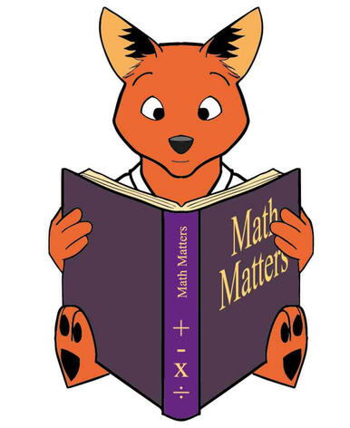 Math Matters Mascot logo
