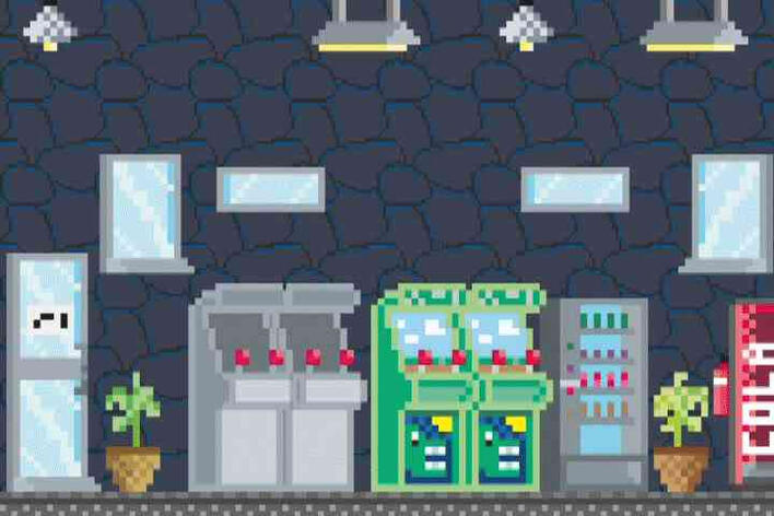 Pixxel Background used in animation